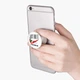 Попсокет (Popsockets) держатель для смартфона JUSTDOIT tomorrow (Просто сделай это завтра) (8754-2007-WT) Белый - изображение 2