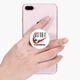 Попсокет (Popsockets) держатель для смартфона JUSTDOIT tomorrow (Просто сделай это завтра) (8754-2007-WT) Белый - изображение 6