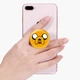 Попсокет (Popsockets) держатель для смартфона Джейк Время Приключен (8754-2046-WT) Белый - изображение 6