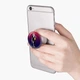 Попсокет (Popsockets) держатель для смартфона Ракета, Грут - Леон Киллер (8754-2064-WT) Белый - изображение 2