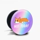 Попсокет (Popsockets) держатель для смартфона Не сегодня (Not Today) (8754-2019-BK) Черный - изображение 5
