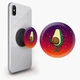 Попсокет (Popsockets) держатель для смартфона Авокадо (8754-2032-BK) Черный - изображение 1