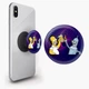 Попсокет (Popsockets) держатель для смартфона Бендер Футурама Гомер Симпсоны (8754-2037-BK) Черный - изображение 1