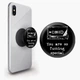Попсокет (Popsockets) держатель для смартфона Радиохед (Radiohead) (8754-2023-BK) Черный - изображение 1