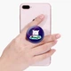 Попсокет (Popsockets) держатель для смартфона Кот за столом (8754-2014-WT) Белый - изображение 6