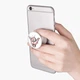 Попсокет (Popsockets) держатель для смартфона Иди трень (8754-2000-WT) Белый - изображение 2