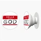 Попсокет (Popsockets) держатель для смартфона Hello, my name is (8754-2004-WT) Белый - изображение 4