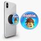 Попсокет (Popsockets) тримач для смартфона Roblox (8754-1713-BK) Чорний - зображення 1