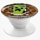 Попсокет (Popsockets) тримач для смартфона Minecraft (8754-1709-WT) Білий - зображення 6