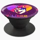 Попсокет (Popsockets) держатель для смартфона Лайки Лайка (Likee) (8754-1598-BK) Черный - изображение 5