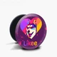 Попсокет (Popsockets) держатель для смартфона Лайки Лайка (Likee) (8754-1598-BK) Черный - изображение 10