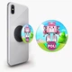 Попсокет (Popsockets) держатель для смартфона Робокар Полы (Robocar Poli) (8754-1621-BK) Черный - изображение 1