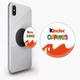 Попсокет (Popsockets) держатель для смартфона Kinder Surprise (8754-1637-BK) Черный - изображение 2