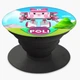 Попсокет (Popsockets) держатель для смартфона Робокар Полы (Robocar Poli) (8754-1621-BK) Черный - изображение 5