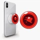 Попсокет (Popsockets) держатель для смартфона Маска(Mask) (8754-1978-WT) Белый - изображение 2