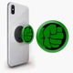 Попсокет (Popsockets) держатель для смартфона Халк Марвелл (Hulk Marvel) (8754-1448-BK) Черный - изображение 1