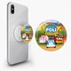 Попсокет (Popsockets) держатель для смартфона Робокар Полы (Robocar Poli) (8754-1617-WT) Белый - изображение 1