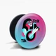 Попсокет (Popsockets) держатель для смартфона Тик Ток (Tik Tok Girl) (8754-1647-BK) Черный - изображение 9