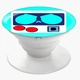 Попсокет (Popsockets) держатель для смартфона Маска(Mask) (8754-1979-WT) Белый - изображение 6