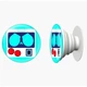 Попсокет (Popsockets) держатель для смартфона Маска(Mask) (8754-1979-WT) Белый - изображение 8