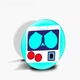 Попсокет (Popsockets) держатель для смартфона Маска(Mask) (8754-1979-WT) Белый - изображение 10