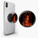 Попсокет (Popsockets) тримач для смартфона Біллі Айліш (Billie Eilish) (8754-1602-BK) Чорний - зображення 2