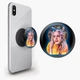 Попсокет (Popsockets) держатель для смартфона Билли Айлыш (Billie Eilish) (8754-1605-BK) Черный - изображение 2