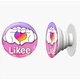 Попсокет (Popsockets) тримач для смартфона Likee (8754-1711-WT) Білий - зображення 7