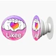 Попсокет (Popsockets) тримач для смартфона Likee (8754-1711-WT) Білий - зображення 8