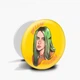 Попсокет (Popsockets) держатель для смартфона Билли Айлыш (Billie Eilish) (8754-1599-WT) Белый - изображение 9