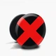 Попсокет (Popsockets) держатель для смартфона Красный Крестик (8754-1407-BK) Черный - изображение 10