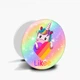 Попсокет (Popsockets) держатель для смартфона Лайки Единорог (Likee Unicorn) (8754-1597-WT) Белый - изображение 9