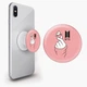 Попсокет (Popsockets) держатель для смартфона БТС (BTS) (8754-1165-WT) Белый - изображение 1
