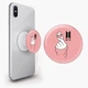 Попсокет (Popsockets) держатель для смартфона БТС (BTS) (8754-1165-WT) Белый - изображение 2