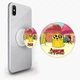 Попсокет (Popsockets) тримач для смартфона Джейк пес (jake the dog) (8754-1577-WT) Білий - зображення 1