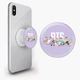 Попсокет (Popsockets) держатель для смартфона БТС (BTS) (8754-1061-WT) Белый - изображение 2