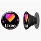 Попсокет (Popsockets) держатель для смартфона Лайк (Likee) (8754-1055-BK) Черный - изображение 7
