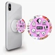 Попсокет (Popsockets) тримач для смартфона БТС (BTS) (8754-1099-WT) Білий - зображення 2