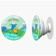 Попсокет (Popsockets) держатель для смартфона Финн и Джейк пес (Finn & Jake the dog) (8754-1579-WT) Белый - изображение 7