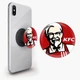 Попсокет (Popsockets) держатель для смартфона кфц (8754-1376-BK) Черный - изображение 1