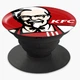 Попсокет (Popsockets) держатель для смартфона кфц (8754-1376-BK) Черный - изображение 6