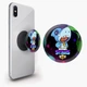 Попсокет (Popsockets) тримач для смартфона Леон Акула Бравл Старс (Leon Shark Brawl Stars) (8754-1016-BK) Чорний - зображення 1