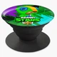 Попсокет (Popsockets) держатель для смартфона Леон Браул Старс (Leon Brawl Stars) (8754-1015-BK) Черный - изображение 6