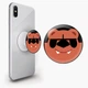 Попсокет (Popsockets) держатель для смартфона Маска(Mask) (8754-1973-WT) Белый - изображение 2