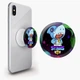 Попсокет (Popsockets) держатель для смартфона Леон Акула Браул Старс (Leon Shark Brawl Stars) (8754-1016-WT) Белый - изображение 2