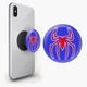 Попсокет (Popsockets) держатель для смартфона Человек паук Марвел (Spiderman Marvel) (8754-1446-BK) Черный - изображение 1