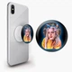 Попсокет (Popsockets) держатель для смартфона Билли Айлыш (Billie Eilish) (8754-1605-WT) Белый - изображение 1