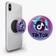 Попсокет (Popsockets) держатель для смартфона Tik Tok (8754-1712-BK) Черный - изображение 1