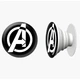 Попсокет (Popsockets) держатель для смартфона Знак Мстителей Марвел (Avengers Marvel Sign) (8754-1447-WT) Белый - изображение 7