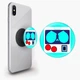 Попсокет (Popsockets) держатель для смартфона Маска(Mask) (8754-1979-BK) Черный - изображение 1